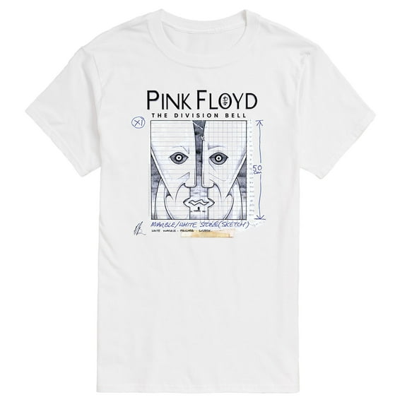 Pink Floyd - The Division Bell Sketch - Men's Short Sleeve Graphic T-Shirt