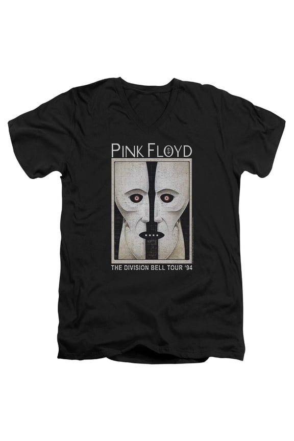 Pink Floyd - The Division Bell - Slim Fit V Neck Shirt - Small