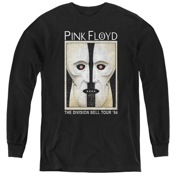 Pink Floyd The Division Bell Youth Long Sleeve T-Shirt Tee Black
