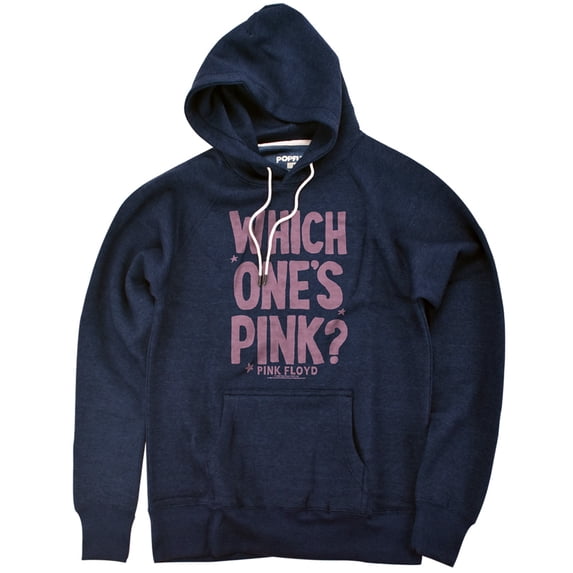 Pink Floyd The Ultimate Question Official Premium Ultrasoft Tri-Blend Hoodie (Large) Navy