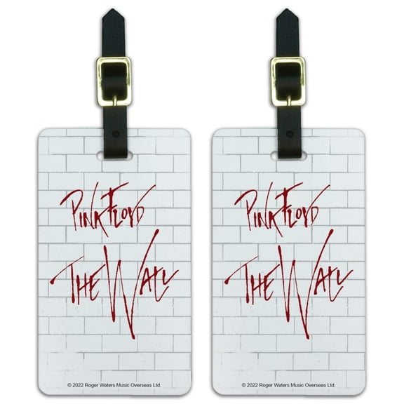 Pink Floyd The Wall Luggage ID Tags Set of 2