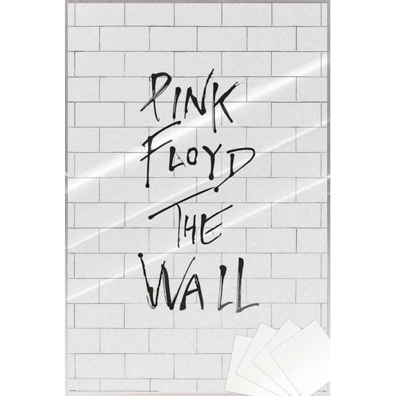 Pink Floyd The Wall - Music Poster (Album Cover - The Wall) (Size: 24" x 36") (Laminated Poster & Poster Strips)