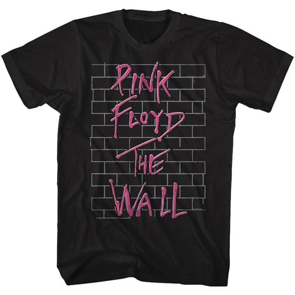 Pink Floyd The Wall Album Men's T Shirt (Black, Adult2XL)