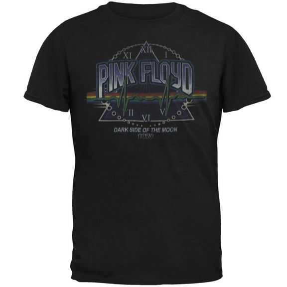 Pink Floyd - Ticking Away Mens Soft T Shirt Black SM