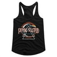 thumbnail image 1 of Pink Floyd Triangle Triad Black Junior Women's Racerback Tank Top, 1 of 2