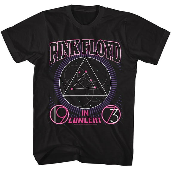 Pink Floyd Triangulum Black Adult T-Shirt 2Xlt