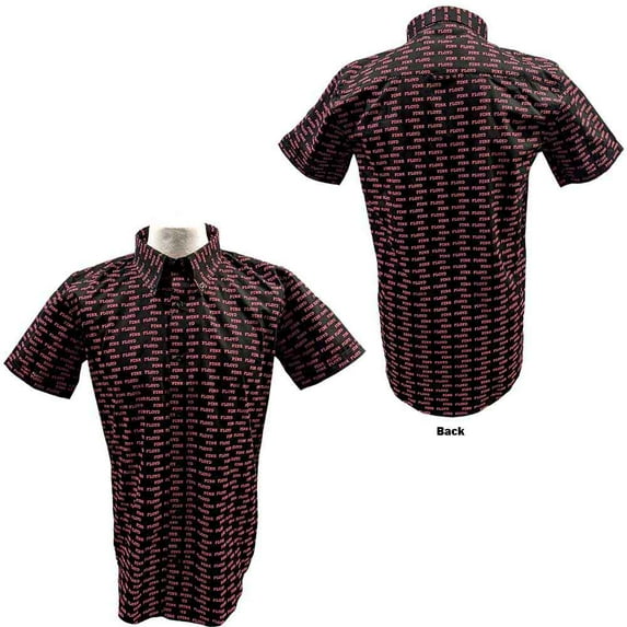 Pink Floyd Unisex Casual Shirt Courier Pattern (All Over Print) (XX-Large)