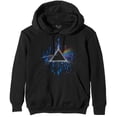 thumbnail image 1 of Pink Floyd Unisex Pullover Hoodie Sweatshirt Dark Side of the Moon Blue Splatter (Small), 1 of 3