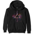 thumbnail image 1 of Pink Floyd Unisex Pullover Hoodie Sweatshirt Dark Side of the Moon Pink Splatter (Small), 1 of 3