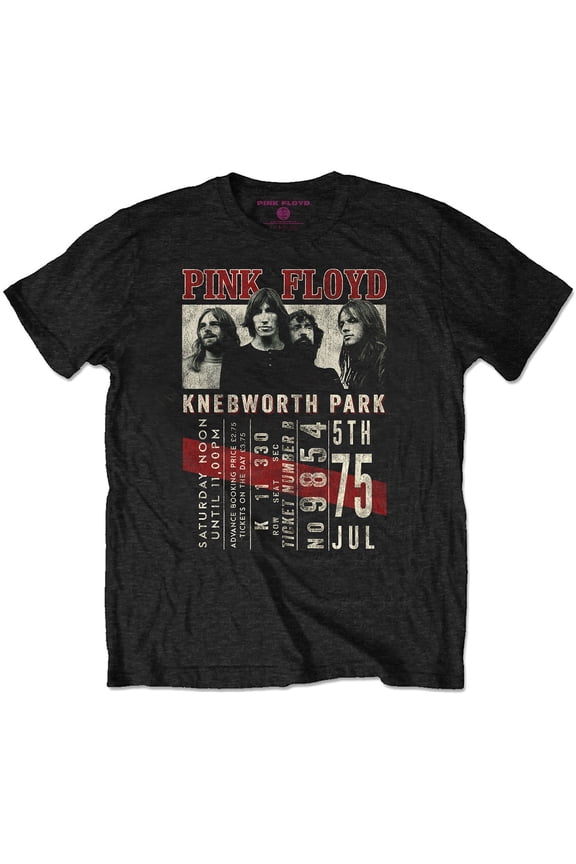 Pink Floyd Unisex T-Shirt Knebworth '75 (Eco-Friendly) (XX-Large)