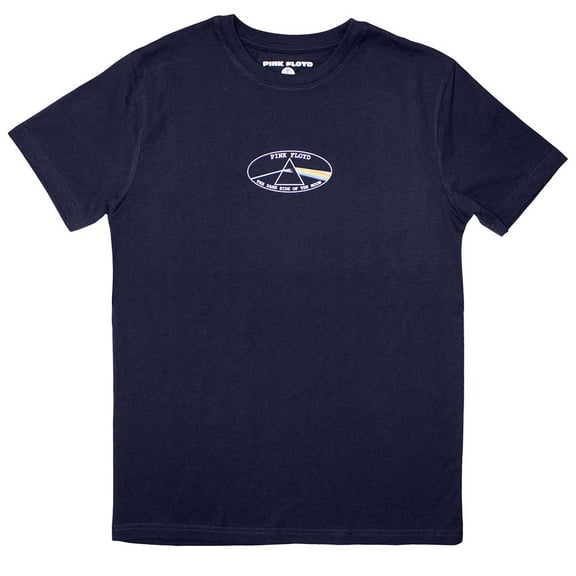 Pink Floyd Unisex T-Shirt: Mini DSOTM Oval (Medium)
