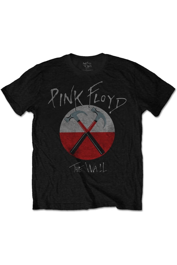 Pink Floyd Unisex T-Shirt The Wall Hammers Logo (Small)