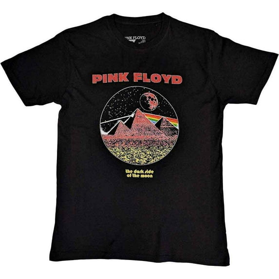 Pink Floyd Unisex T-Shirt: Vintage Pyramids