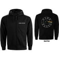 thumbnail image 1 of Pink Floyd Unisex Zipped Hoodie Sweatshirt Circle Logo (Back Print) (Small), 1 of 3