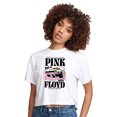 thumbnail image 1 of Pink Floyd - University Of Essex Ticket - Juniors Cropped Cotton Blend T-Shirt, 1 of 5