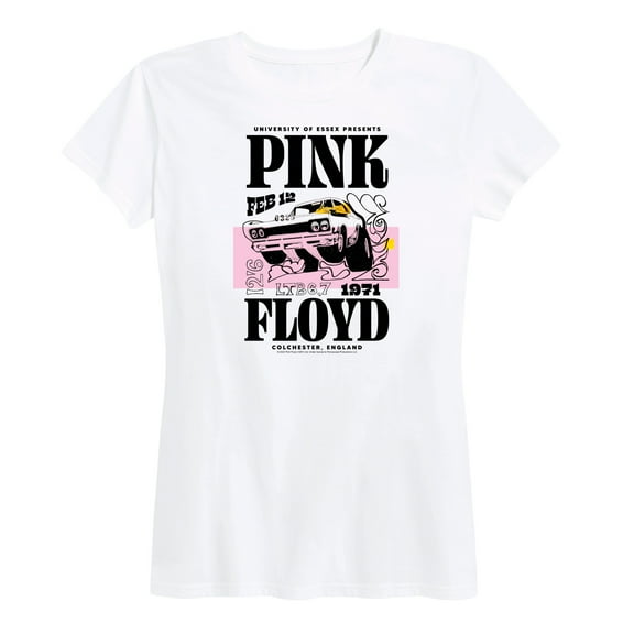 Pink Floyd - University Of Essex Ticket - Women's Short Sleeve Graphic T-Shirt