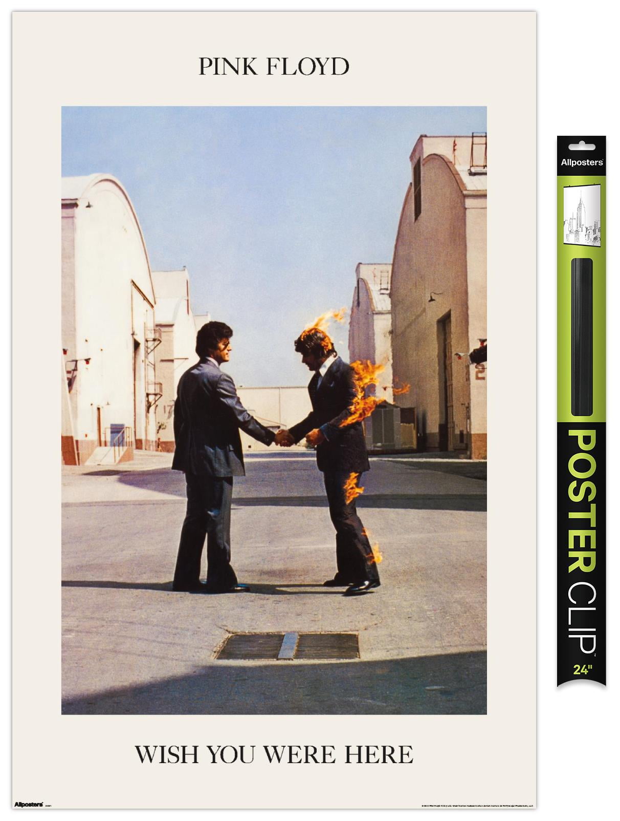1975 日本 ピンク・フロイド Wish You Were Here ポスター Pink-Floyd-We-Wish-You-Were-