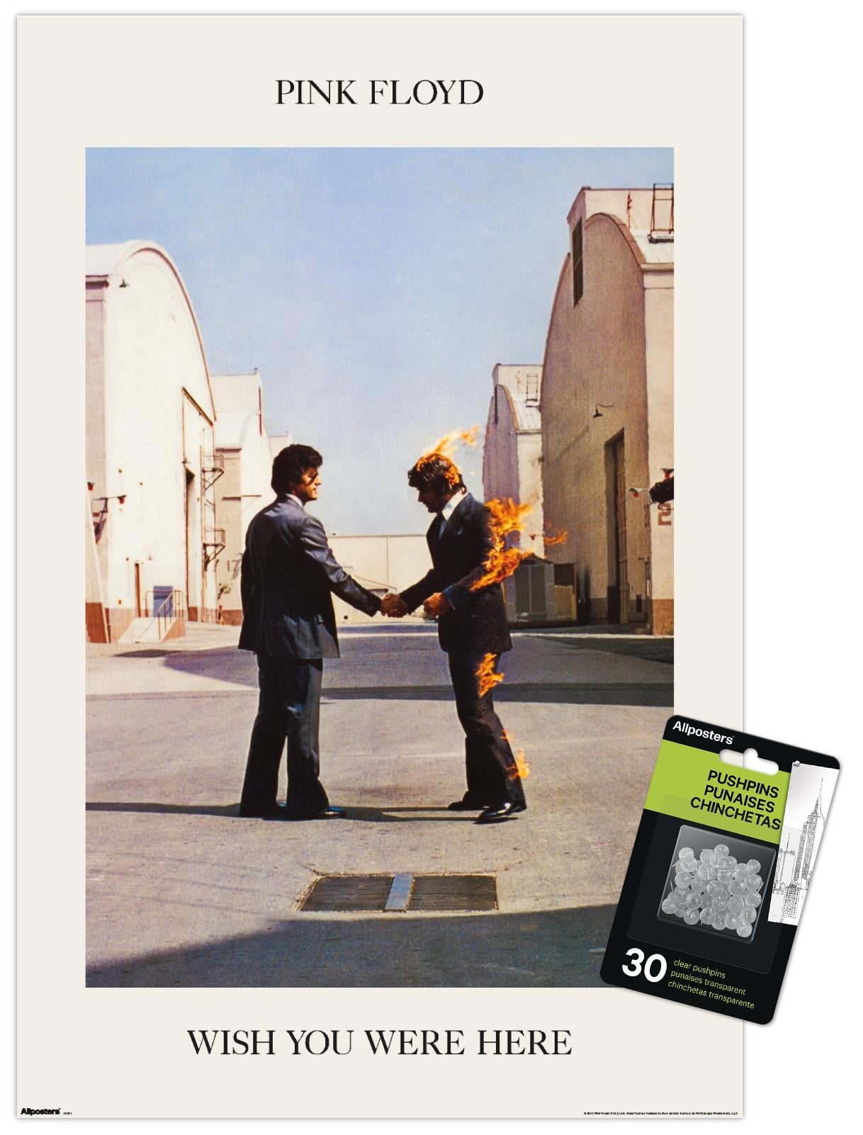 Pink Floyd Wish You Were Here (ポスター付) Pink Floyd Wish You Were Here Album Cover Poster 24 X 36 | eBay