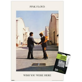 Pink Floyd (Wish You Were Here, Man On Fire ) Music Poster
