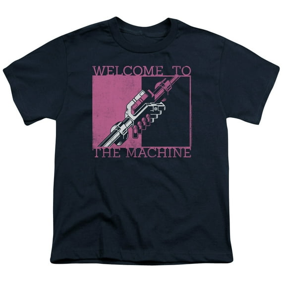 Pink Floyd - Welcome To The Machine - Youth Short Sleeve Shirt - Medium