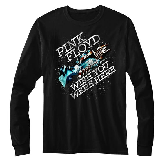 Pink Floyd Wish You Were Here In Space Black T-Shirt