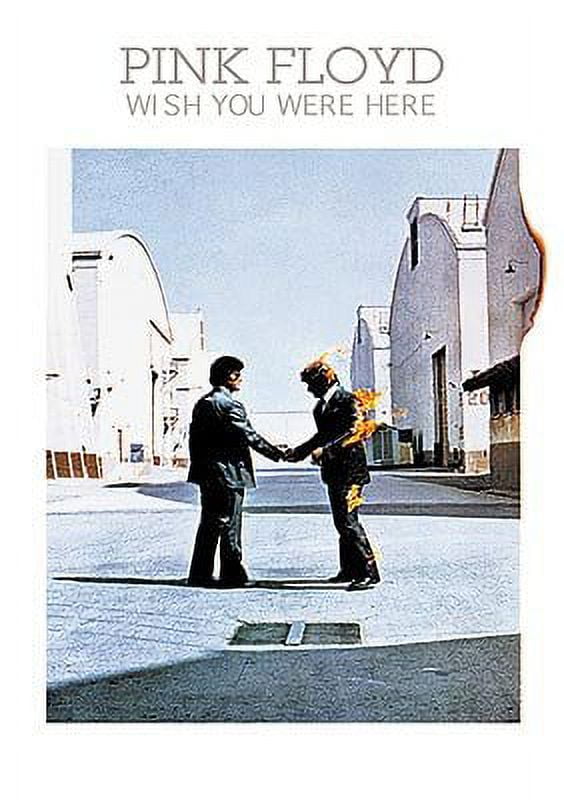 Pink Floyd (Wish You Were Here, Man On Fire ) Music Poster