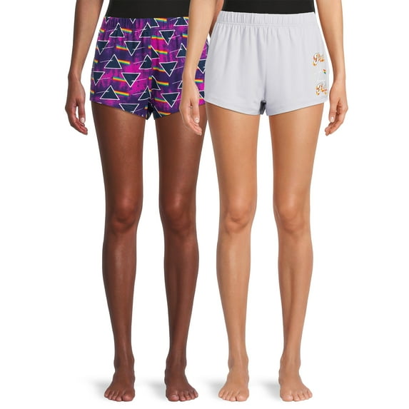 Pink Floyd Women's Boxer Shorts, 2-Pack