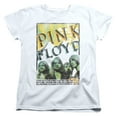 thumbnail image 1 of Pink Floyd World Tour 1970 Women's T Shirt, White, Small, 1 of 6