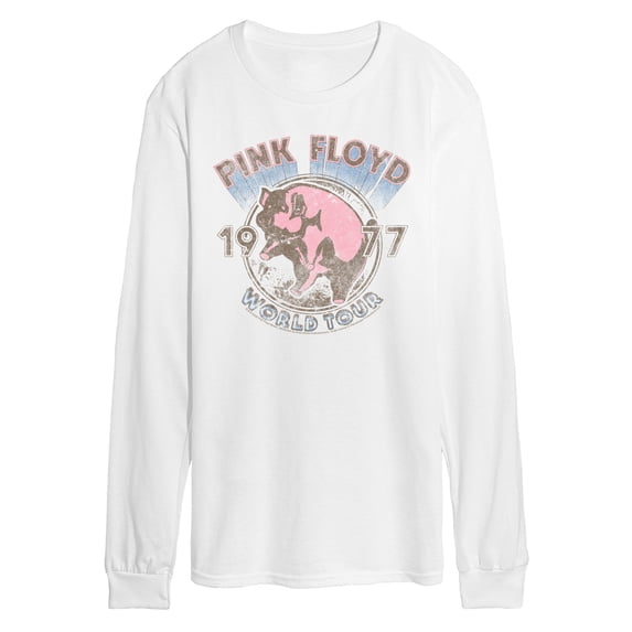 Pink Floyd - World Tour 77 - Men's Long Sleeve Graphic T-Shirt
