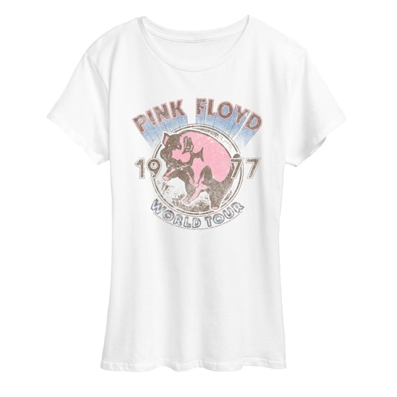 Pink Floyd - World Tour 77 - Women's Short Sleeve Graphic T-Shirt