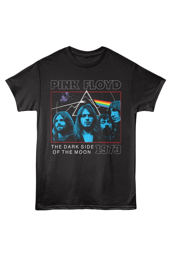 Pink Floyd the Dark Side 1973 Men's T Shirt (Black, Adult6XL)