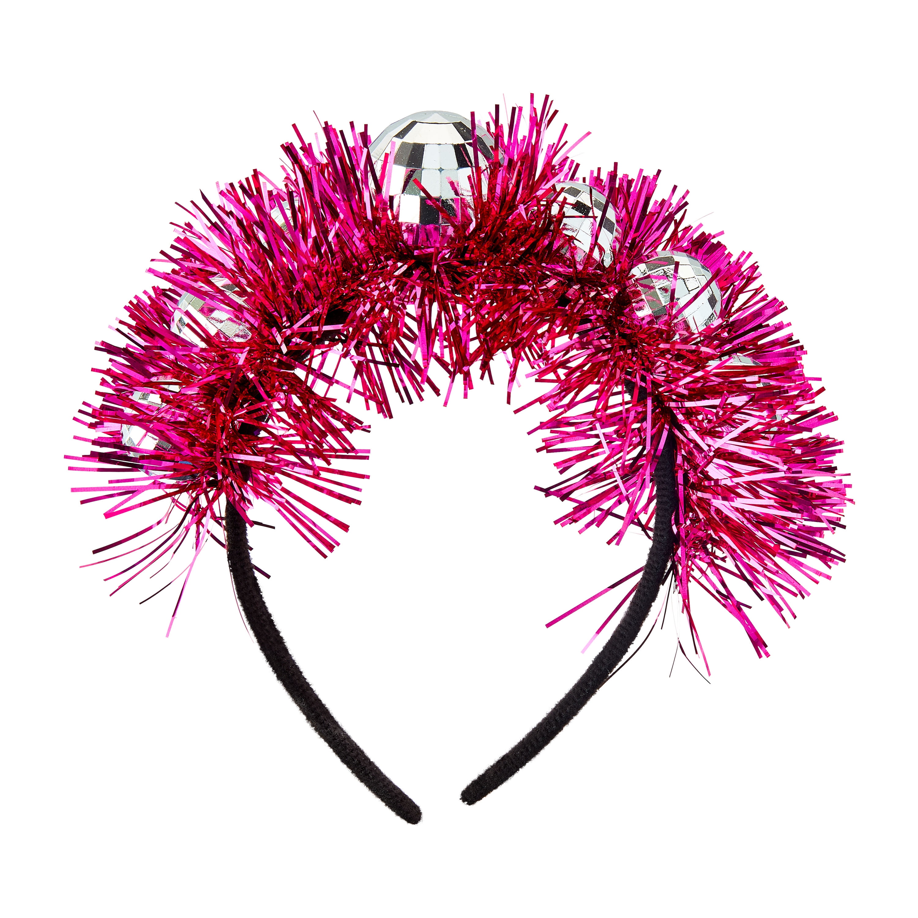 Pink Foil Disco Ball Headband, by Way To Celebrate