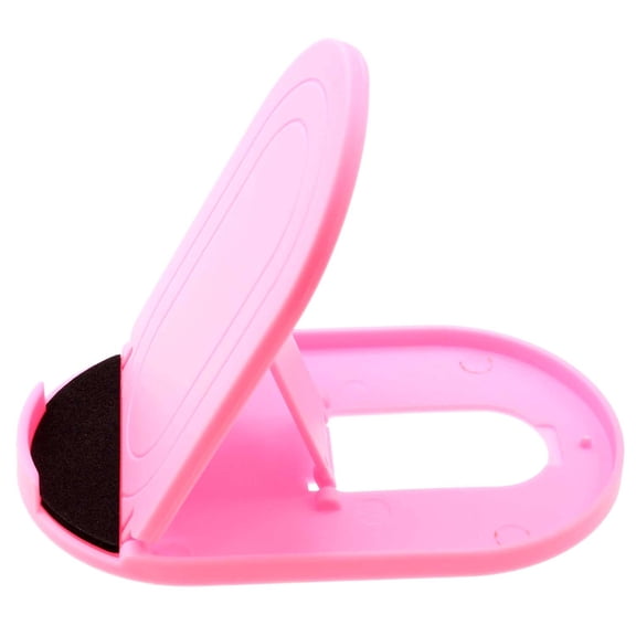 Pink Fold-up Stand Holder Travel Desktop Cradle Dock N8X for iPhone 6S Plus 12 Mini - ASUS ROG Phone 5 2, ZenFone 6 - Blackberry Key2 LE - BLU G9, Vivo XI - CAT S48c - Coolpad Legacy