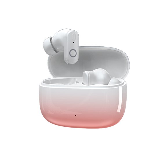 Pink For A Theater Like Experience, Spatial Audio Wireless Earbuds With Bluetooth 5.4 Feature -48Db Anc, 6 Mics, And 65H Battery Life