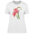 thumbnail image 1 of Pink Freesia Flower Tee Women's -Image by Shutterstock, 1 of 2
