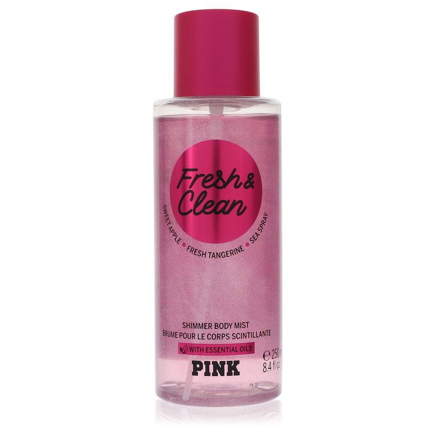 Pink Fresh And Clean by Victoria's Secret Shimmer Body Mist 8.4 oz