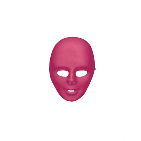 Pink Full Face Mask Halloween Costume Accessory