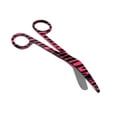 thumbnail image 1 of Pink Full Zebra Pattern Color Lister Bandage Scissors 7.25", 1 of 1