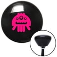thumbnail image 1 of Pink Funny 3 Eyed Alien Black Retro Shift Knob with M16 x 1.5 Insert Shifter Auto, 1 of 1