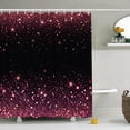 thumbnail image 1 of Pink Galaxy Shower Curtain 72x72, Waterproof Washable Polyester Bathroom Curtain, Galaxy Bath Curtain with 12 Plastic C Hooks, Machine Washable Fabric Bath Curtain for Bathroom Decor, 1 of 5