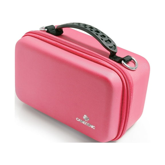 Pink Gamegenic Game Shell 250+ Zipper Deck Holder