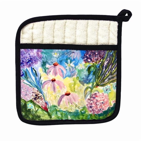 Pink Garden Pot Holder