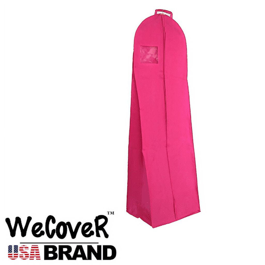 Pink Garment Bag Clothes Cover Dust Proof Bags, Suit Bag Wedding Dress ...