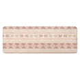 thumbnail image 1 of Pink Geometric Striped Pattern Kitchen Rug Mat,Kitchen Runner Rugs Non Skid Washable,Decorative Kitchen Floor Mats for Kitchen,Sink,Laundry,17"x47.2", 1 of 7