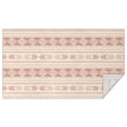 thumbnail image 1 of Pink Geometric Striped Pattern Rectangle Tablecloth 60"x102",Waterproof Polyester Rectangle Table Cloth, Wipeable Spillproof Polyester Tablecloth for Dining, Camping, Indoor and Outdoor, 1 of 6