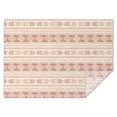 thumbnail image 1 of Pink Geometric Striped Pattern Rectangle Tablecloth 60"x84",Waterproof Polyester Rectangle Table Cloth, Wipeable Spillproof Polyester Tablecloth for Dining, Camping, Indoor and Outdoor, 1 of 5