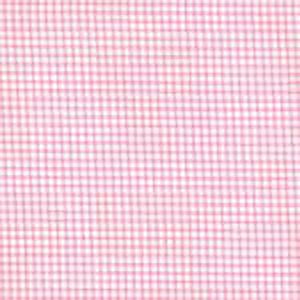 Pink Gingham 100% Cotton Flannel Made in USA