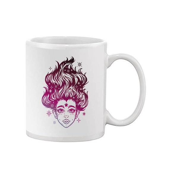 Pink Girl Head Mug -Image by Shutterstock,