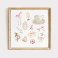 thumbnail image 1 of Pink Girlie Bow Cottagecore Decor, Instant Nursery, Kitchen, Living Room Art, Cottage Core Wall Art, Modern Wall Decor For Living Room, 24x36 UNFRAMED, 1 of 2