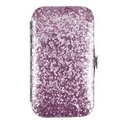 Pink Glitter 7-Piece Manicure Tool Set with Case, ideal for Tweens, Teens, and Adults